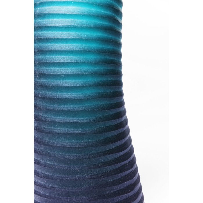 Ваза Swirl синего цвета - купить Вазы  по цене 12560.0