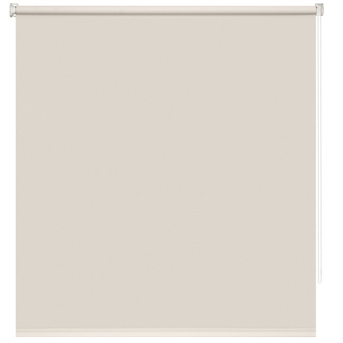 Рулонная штора Миниролл Плайн бежевого цвета 80x160 - купить Шторы по цене 1113.0