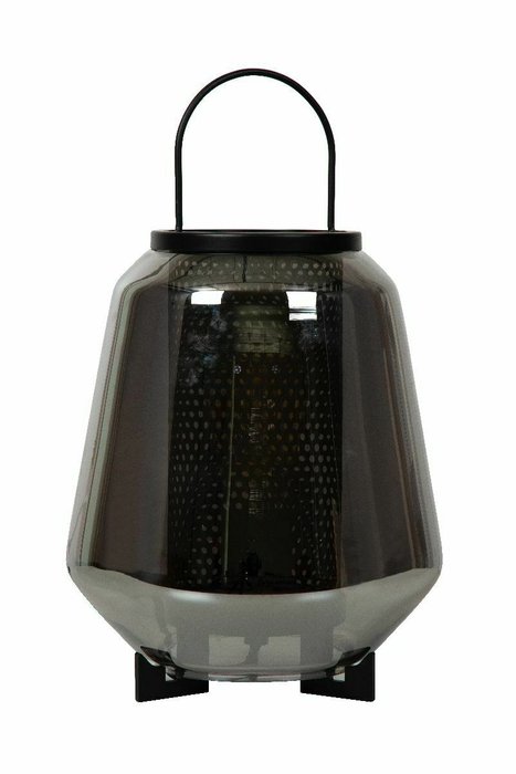 Настольная лампа Siska 45503/01/65 (стекло, цвет дымчатый) - купить Настольные лампы по цене 18050.0
