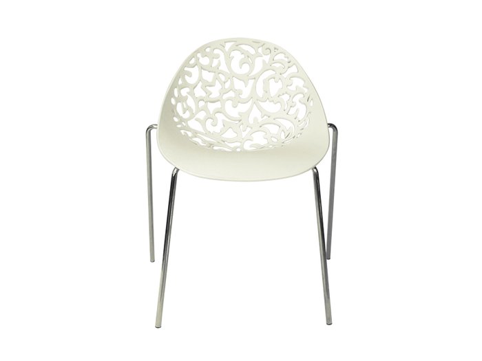 Стул Lace белого цвета - купить Обеденные стулья по цене 2990.0
