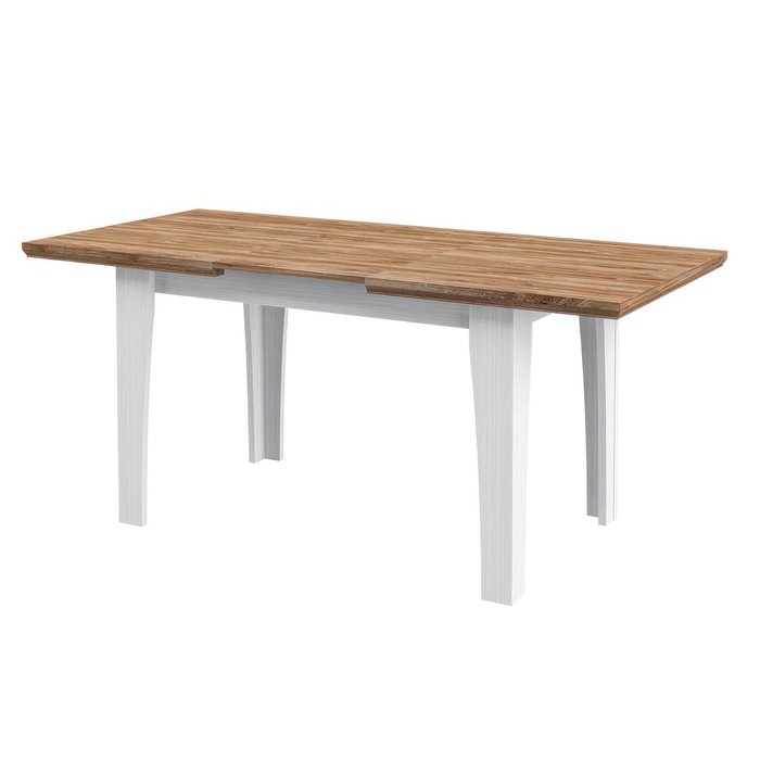 Раздвижной обеденный стол Кантри коричневого цвета - купить Обеденные столы по цене 24648.0