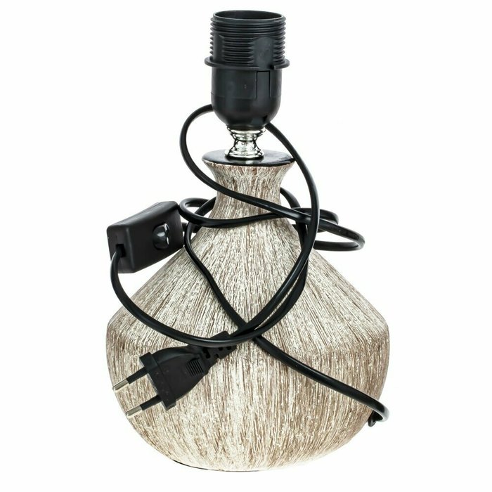 Настольная лампа бежевого цвета - купить Настольные лампы по цене 3695.0