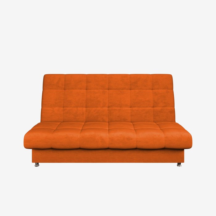 Диван-кровать Юта оранжевого цвета - купить Прямые диваны по цене 32769.0