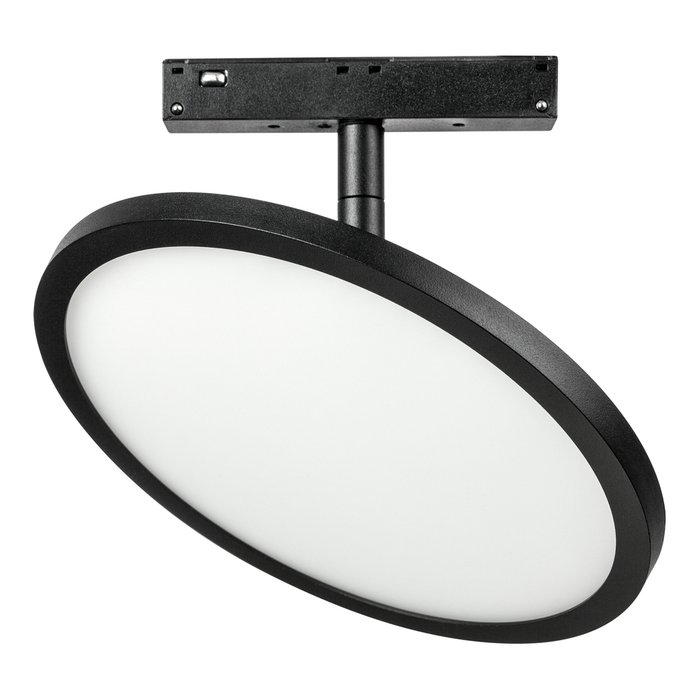 Светильник поворотный 48V д/трека UNO LED 12W 1000LM 180G ЧЕРНЫЙ МАТОВЫЙ 3000K