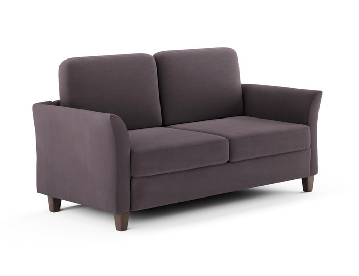 Диван-кровать Мусс темно-серого цвета - купить Прямые диваны по цене 49665.0