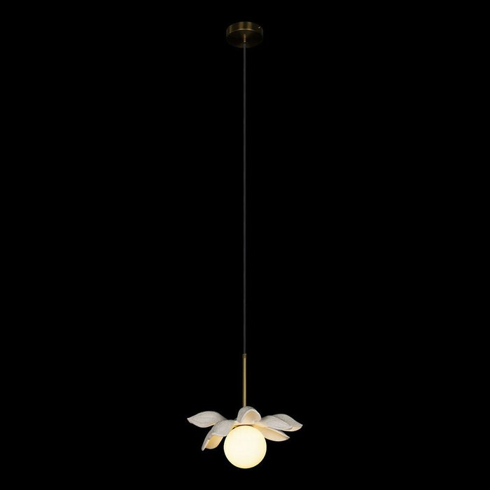 Светильник подвесной Monro белого цвета - лучшие Подвесные светильники в INMYROOM