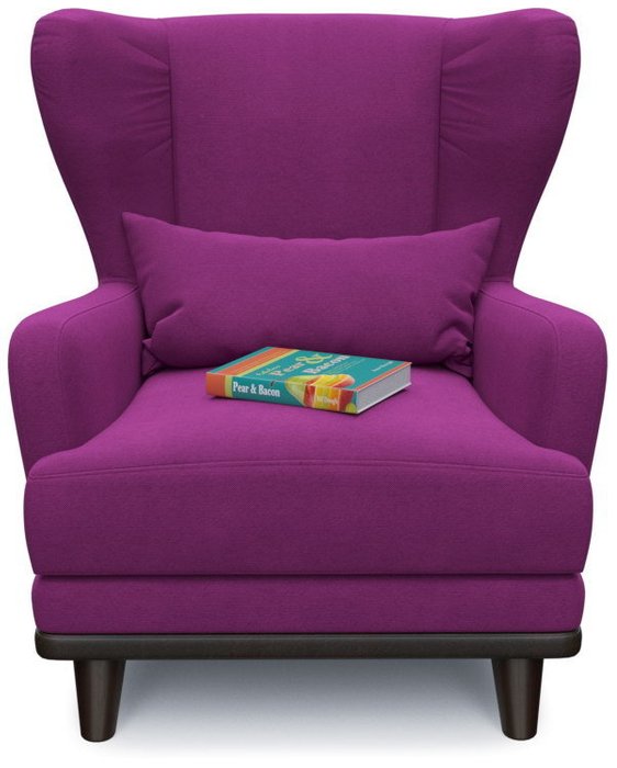 Кресло Роберт Людвиг дизайн 6 фиолетового цвета - купить Интерьерные кресла по цене 6950.0