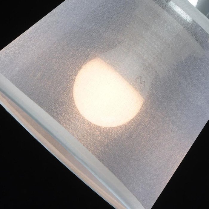 Потолочная люстра Лацио с белыми абажурами - купить Потолочные люстры по цене 8590.0