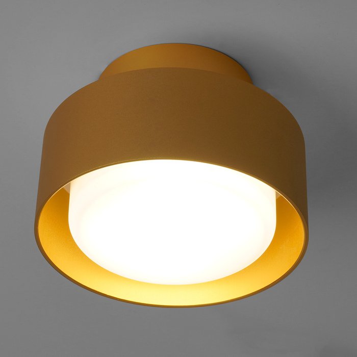 Накладной светильник HL367 48408 (алюминий, цвет золото) - лучшие Накладные споты в INMYROOM