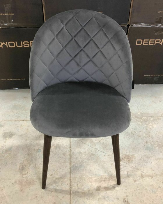 Стул Париж серо-коричневого цвета - купить Обеденные стулья по цене 5900.0