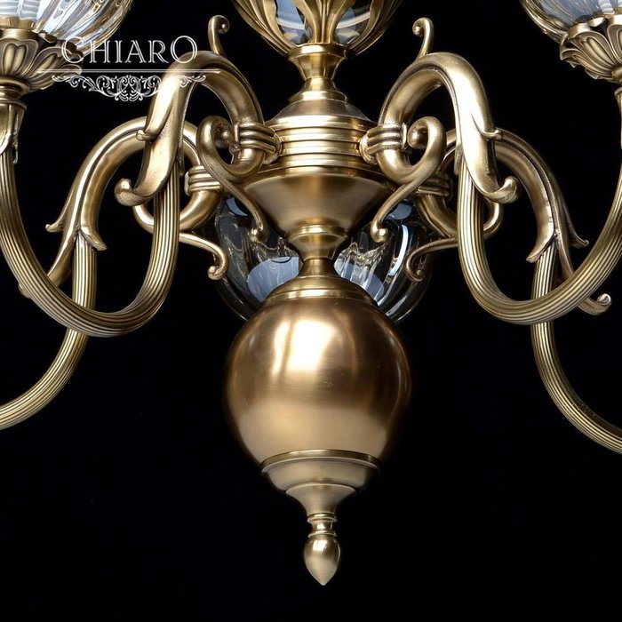 Подвесная люстра Chiaro Паула в классическом стиле - лучшие Подвесные люстры в INMYROOM