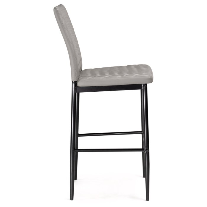 Стул полубарный Teon серого цвета - лучшие Барные стулья в INMYROOM