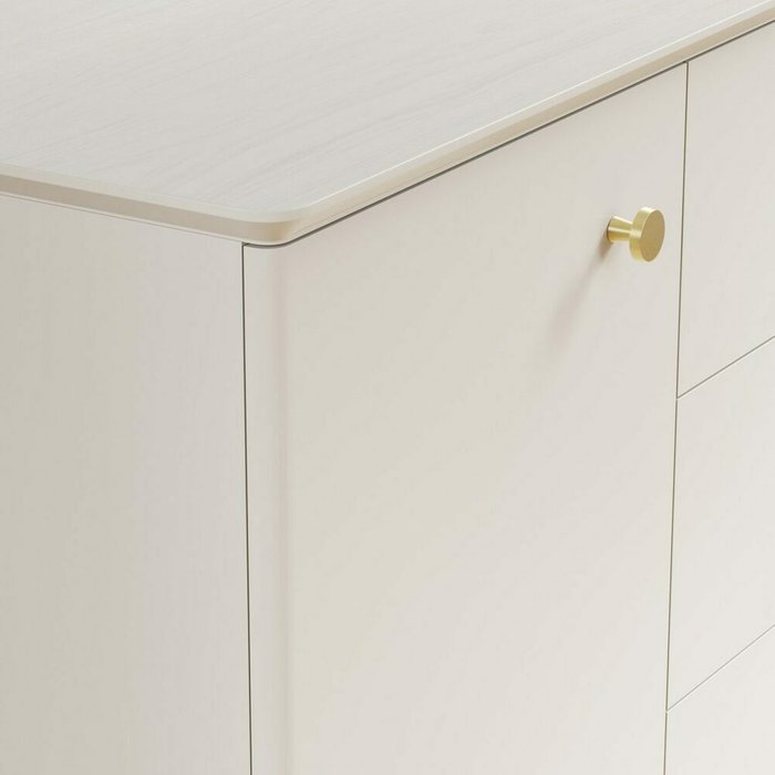 Комод Crystal CR012 цвета слоновая кость - лучшие Комоды в INMYROOM Комод Crystal CR012 цвета слоновая кость - лучшие Комоды в INMYROOM