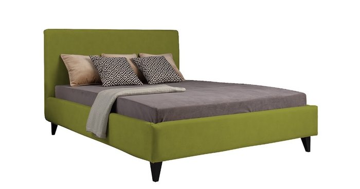 Кровать Roxy-2 160х200 зеленого цвета