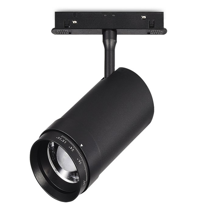 Магнитный трековый светильник ZOOM Черный LED 1*20W 3000K Lm Ra90 10-55° IP20 D60xH170 48VV SKYLINE 48 - купить Трековые светильники по цене 5900.0 Магнитный трековый светильник ZOOM Черный LED 1*20W 3000K Lm Ra90 10-55° IP20 D60xH170 48VV SKYLINE 48 - купить Трековые светильники по цене 5900.0
