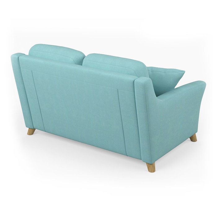 Диван двухместный Raf MT голубого цвета - лучшие Прямые диваны в INMYROOM