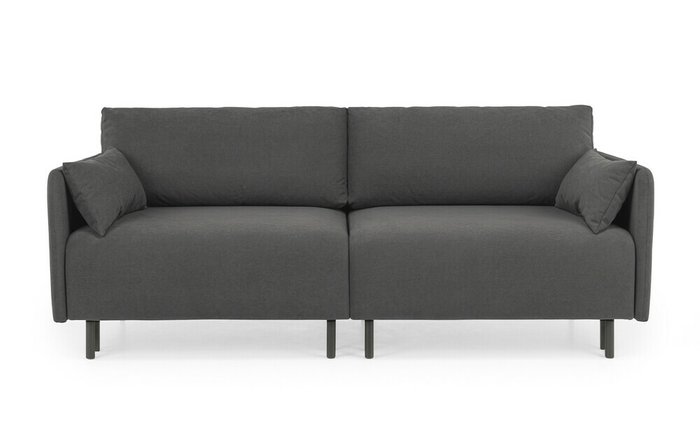 Диван-кровать Kapri Оpto темно-серого цвета с узкими подлокотниками - купить Прямые диваны по цене 53308.0