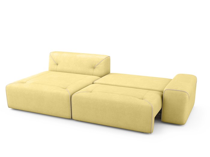 Угловой Диван-кровать Portu левый желтого цвета - купить Угловые диваны по цене 77800.0