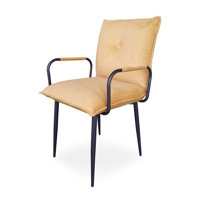 Полукресло Дуакс желтого цвета - купить Обеденные стулья по цене 37000.0