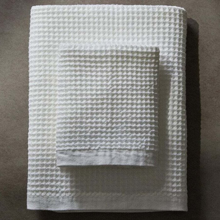 Хлопковое банное полотенце вафельной вязки - купить Банные полотенца по цене 3201