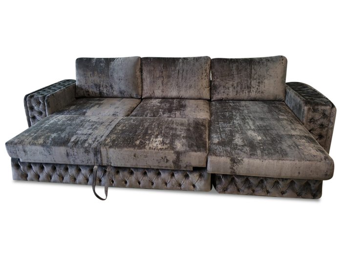 Угловой диван-кровать Прадо темно-сиреневго цвета - купить Угловые диваны по цене 141800.0