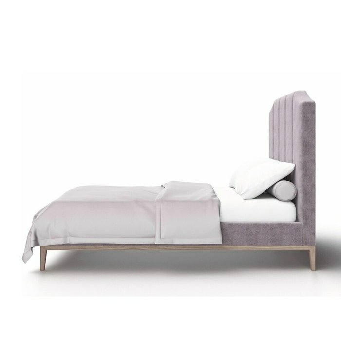 Кровать Stacey 160х200 фиолетового цвета - лучшие Кровати для спальни в INMYROOM
