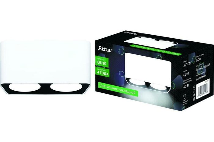 Накладной потолочный светильник Ritter Arton 51407 7 - лучшие Потолочные светильники в INMYROOM
