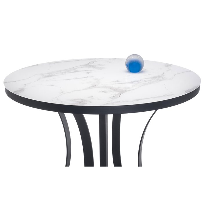 Стол обеденный Нейтон бело-серого цвета - купить Обеденные столы по цене 30940.0