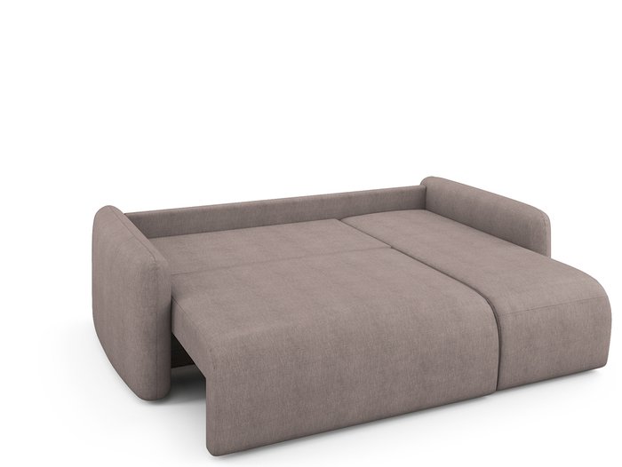Угловой диван-кровать Arti правый светло-коричневого цвета - купить Угловые диваны по цене 77100.0
