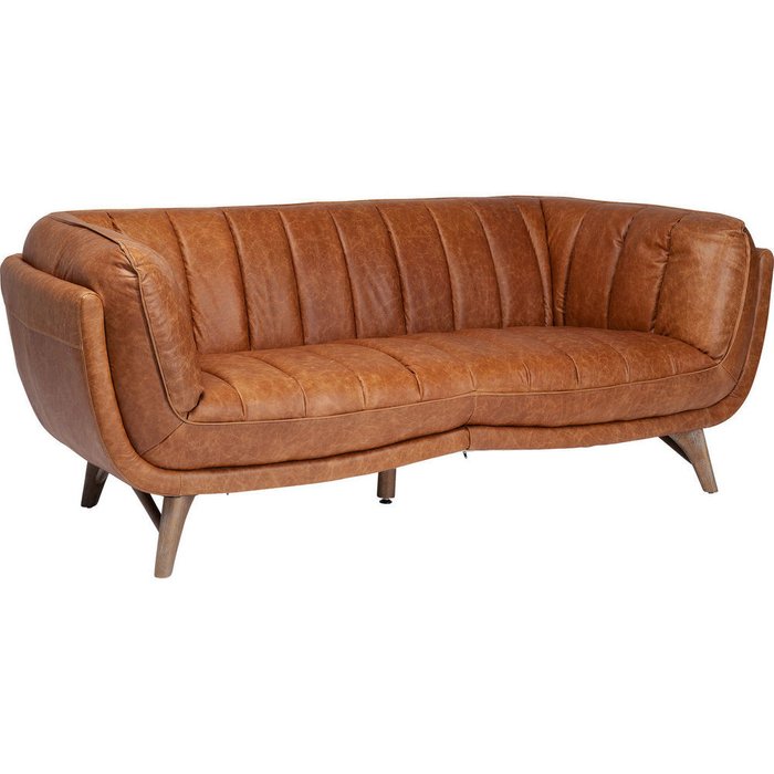 Диван Bruno коричневого цвета - купить Прямые диваны по цене 554160.0