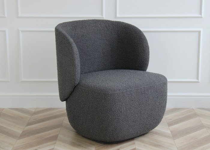 Кресло E5.1 темно-серого цвета - купить Интерьерные кресла по цене 42900.0