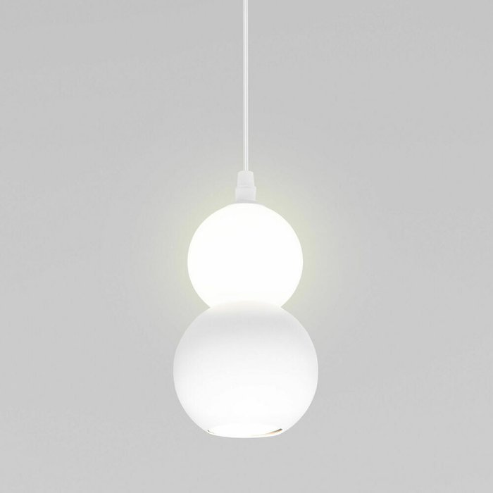 Подвесной светильник Polar М белого цвета - купить Подвесные светильники по цене 5640.0