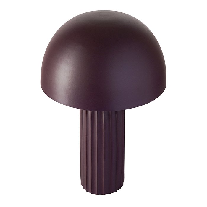 Лампа настольная Texture Sleek бордового цвета - купить Настольные лампы по цене 9900.0