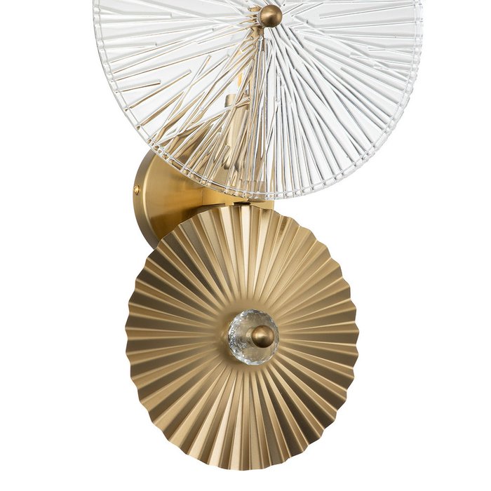 Бра Indigo Miele 12021/B/1W Brass V000023 - лучшие Бра и настенные светильники в INMYROOM Бра Indigo Miele 12021/B/1W Brass V000023 - лучшие Бра и настенные светильники в INMYROOM