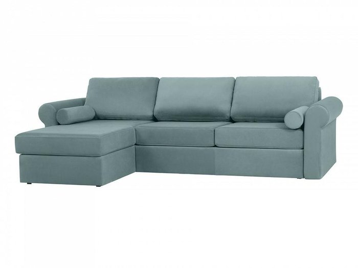 Угловой диван-кровать Peterhof бирюзового цвета  - купить Угловые диваны по цене 164340.0