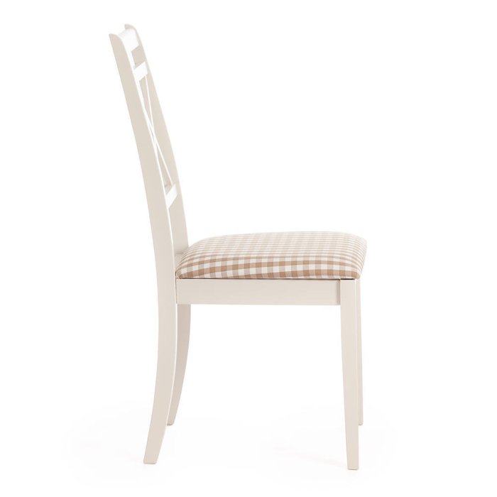 Набор из двух стульев Picasso цвета слоновая кость - лучшие Обеденные стулья в INMYROOM
