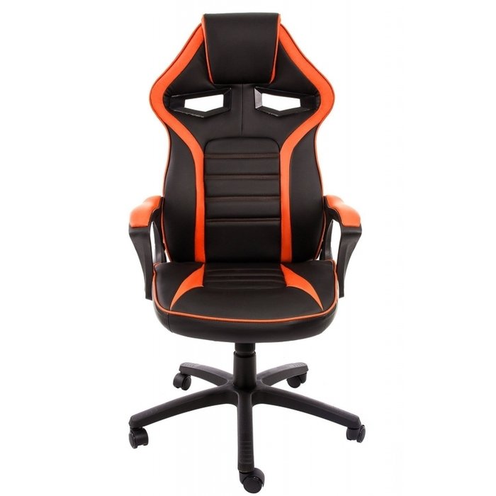 Компьютерное кресло Monza черно-оранжевого цвета - купить Офисные кресла по цене 11970.0