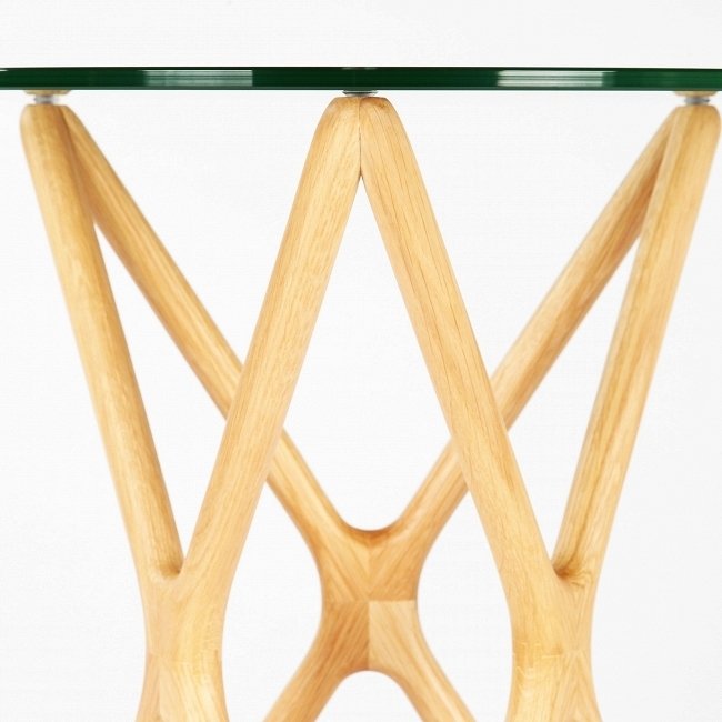Кофейный столик Triple-X High с ножками из белого дуба - лучшие Кофейные столики в INMYROOM