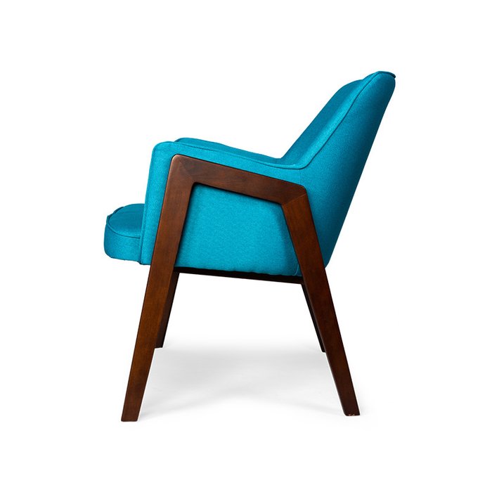 Kресло Teatro голубого цвета - лучшие Интерьерные кресла в INMYROOM
