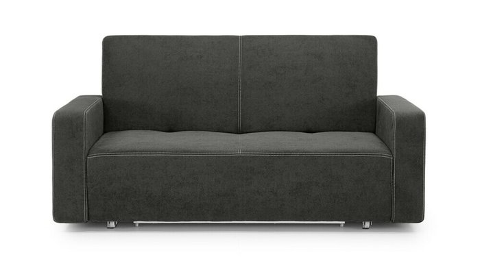 Диван-кровать Роин 120х200 темно-серого цвета - купить Прямые диваны по цене 43900.0