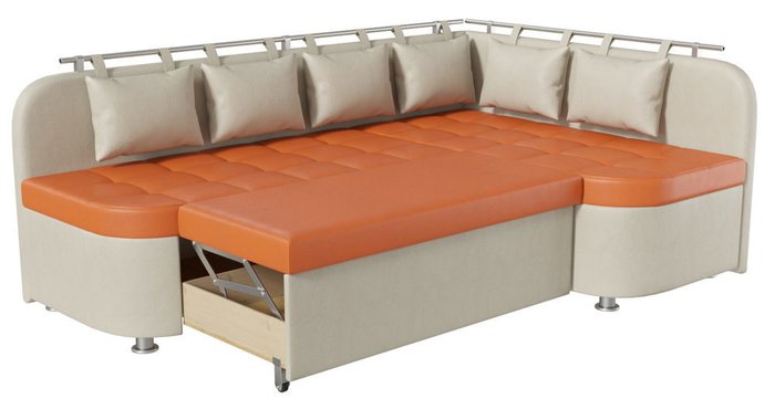 Диван-кровать кухонный угловой Оскар со спальным местом дизайн 2 - купить Угловые диваны по цене 20990.0