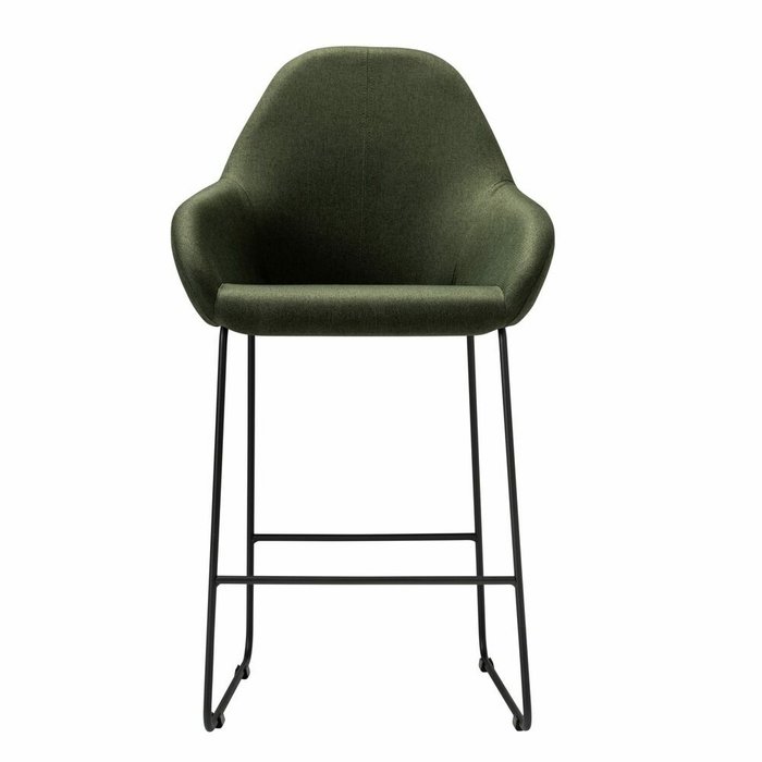 Стул полубарный Kent тёмно-зеленого цвета - купить Барные стулья по цене 10760.0