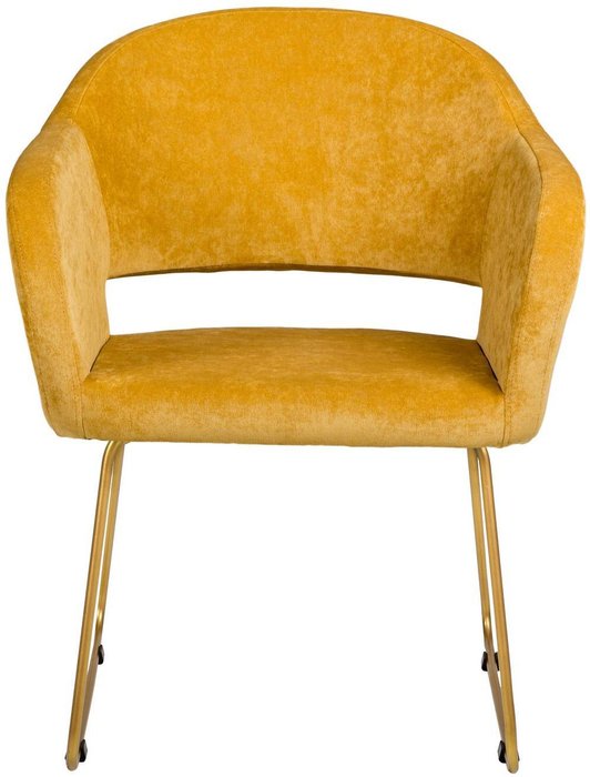Стул Oscar желтого цвета - лучшие Обеденные стулья в INMYROOM