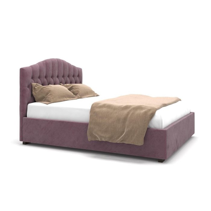 Кровать Hannah сиреневая 140х200 - купить Кровати для спальни по цене 58900.0