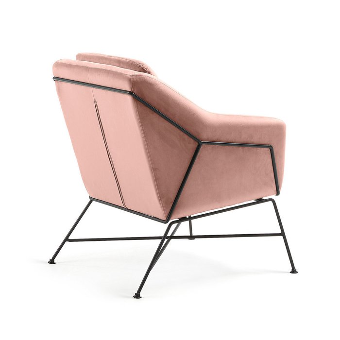 Кресло Brida розового цвета - лучшие Интерьерные кресла в INMYROOM