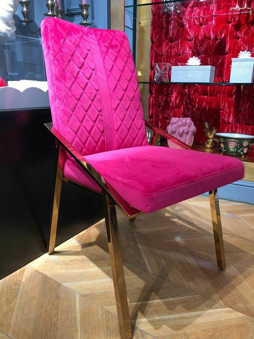Стул Garda розового цвета - купить Обеденные стулья по цене 66457.0