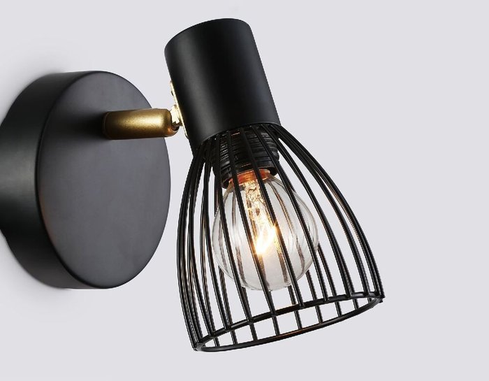 Спот Loft TR8659 (металл, цвет черный) - лучшие Накладные споты в INMYROOM