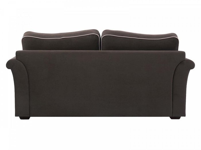 Диван двухместный Sydney темно-коричневого цвета  - лучшие Прямые диваны в INMYROOM