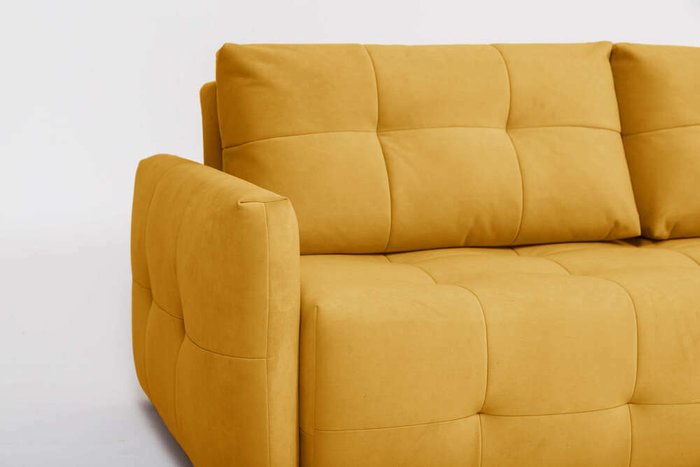 Диван-кровать Milton желтого цвета - лучшие Прямые диваны в INMYROOM
