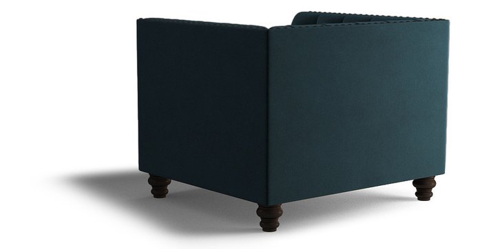 Кресло Chesterfield Florence бордовое - лучшие Интерьерные кресла в INMYROOM